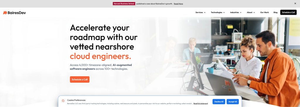 海外にLLMOの成功事例を持つBairesDevのイメージ